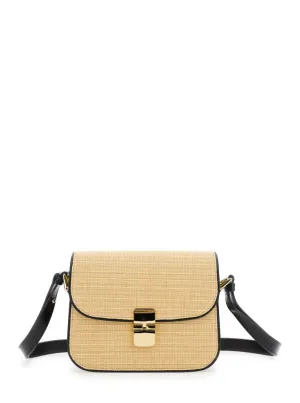 Grace Small' Beige Shoulder Bag