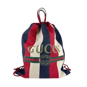 Gucci blue Color Backpack (Pre-Owned)