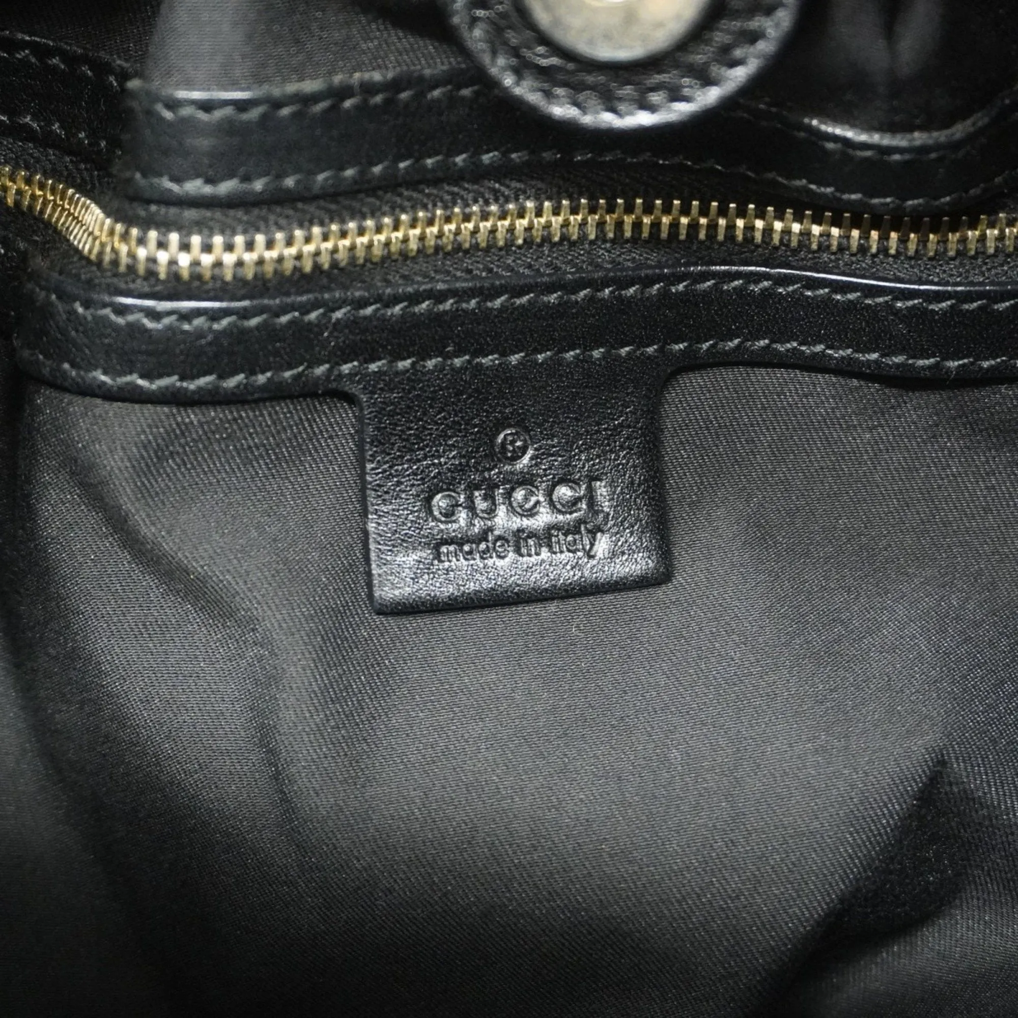 Gucci Canvas Shoulder Bag (Pre-Owned)