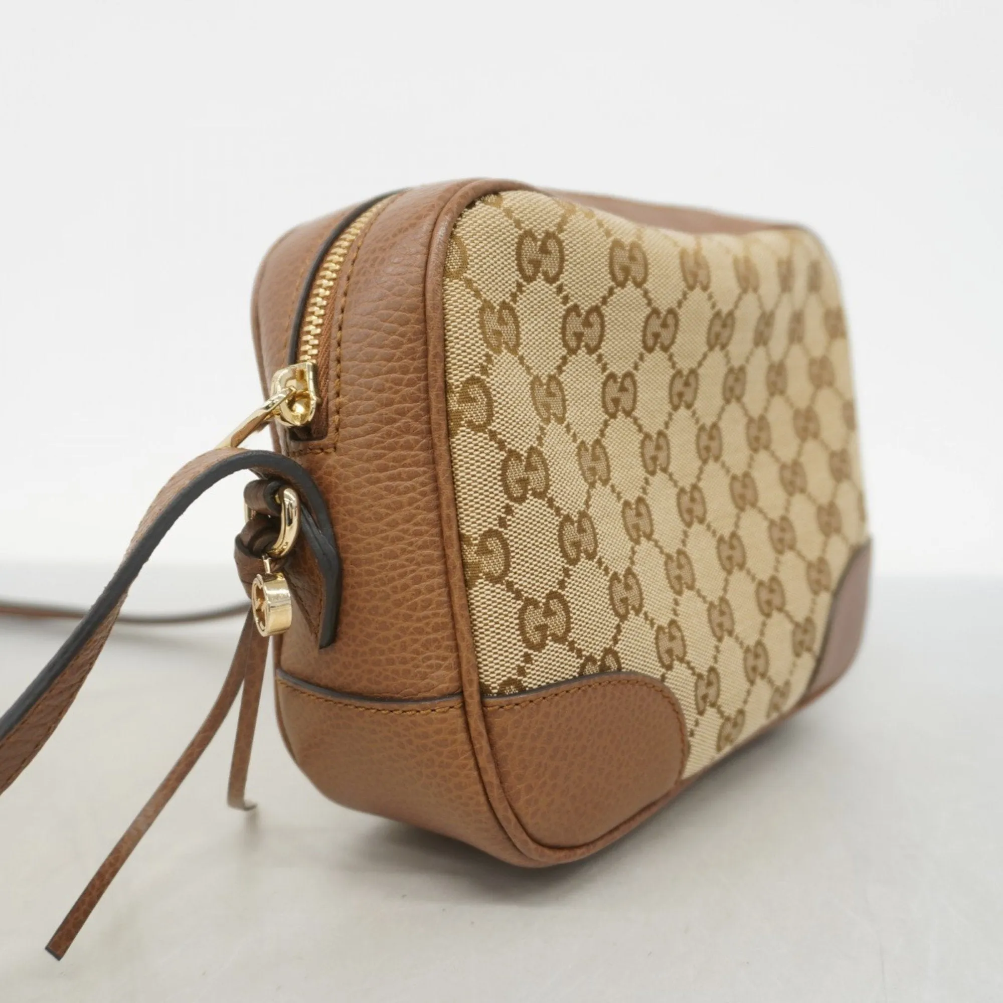 Gucci Canvas Shoulder Bag (Pre-Owned)