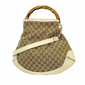 Gucci  Canvas Shoulder Bag (Pre-Owned)