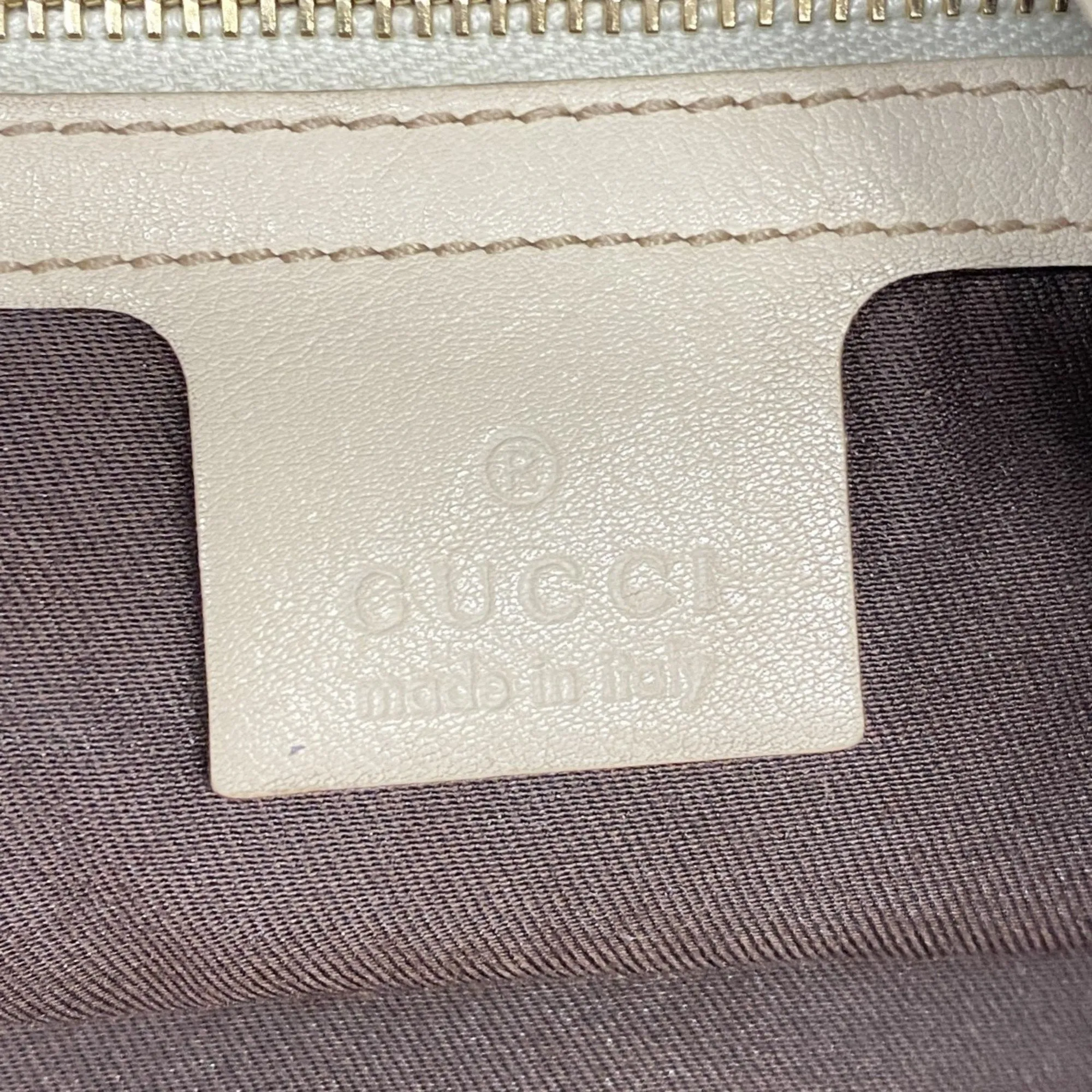 Gucci  Canvas Shoulder Bag (Pre-Owned)
