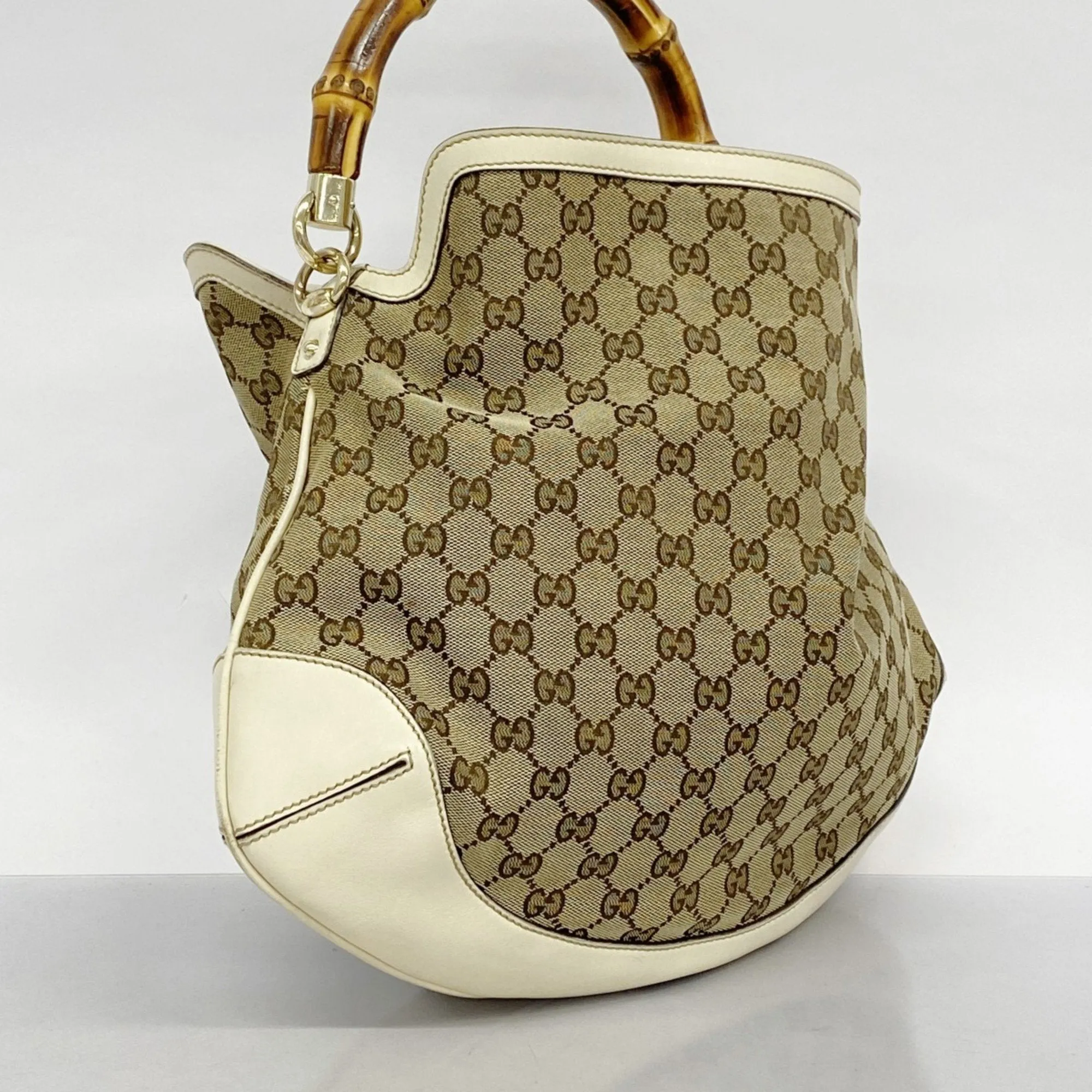Gucci  Canvas Shoulder Bag (Pre-Owned)