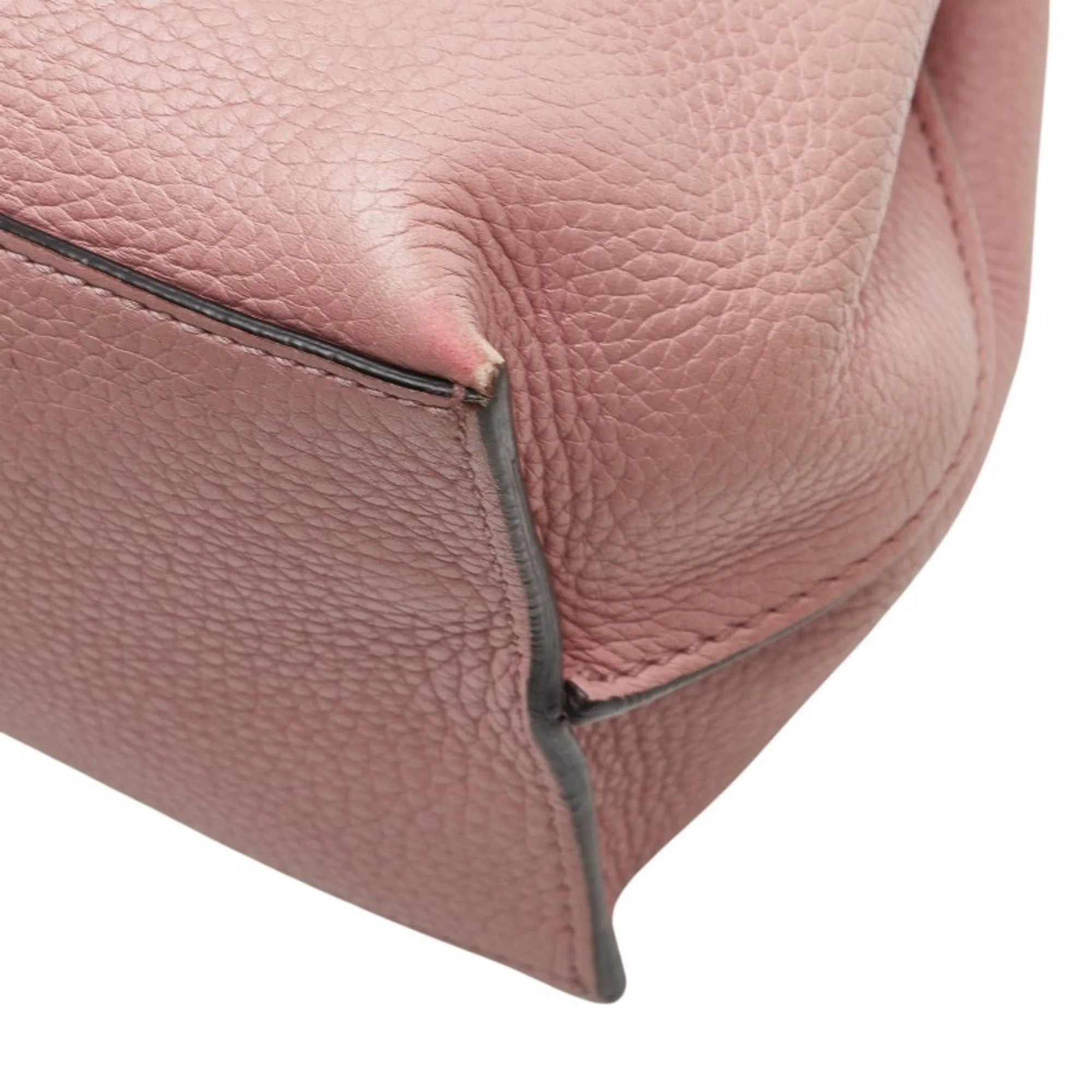 Gucci Leather Handbag Shoulder Bag (Pre-Owned)