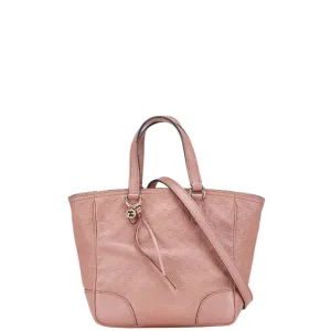 Gucci Leather Handbag Shoulder Bag (Pre-Owned)