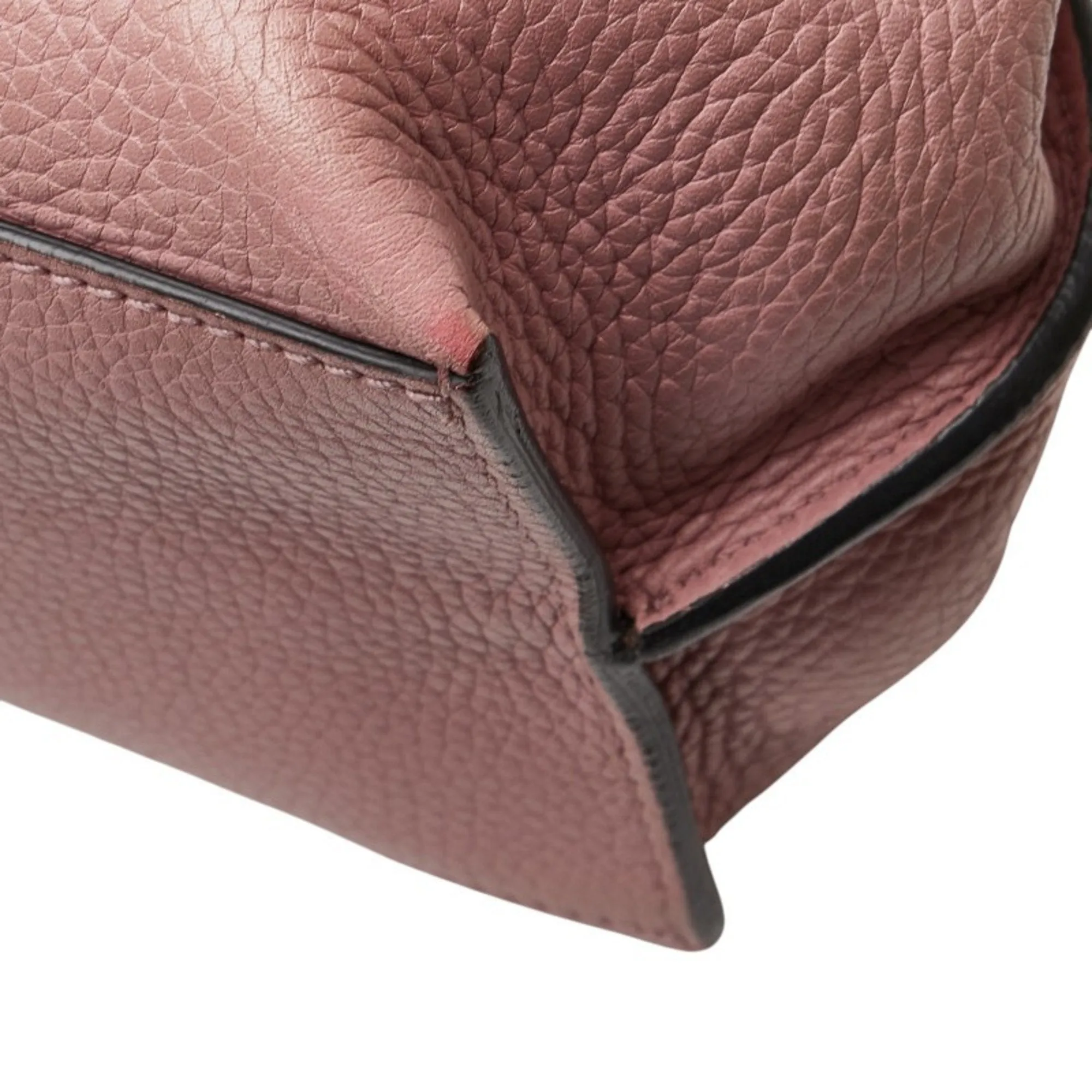 Gucci Leather Handbag Shoulder Bag (Pre-Owned)