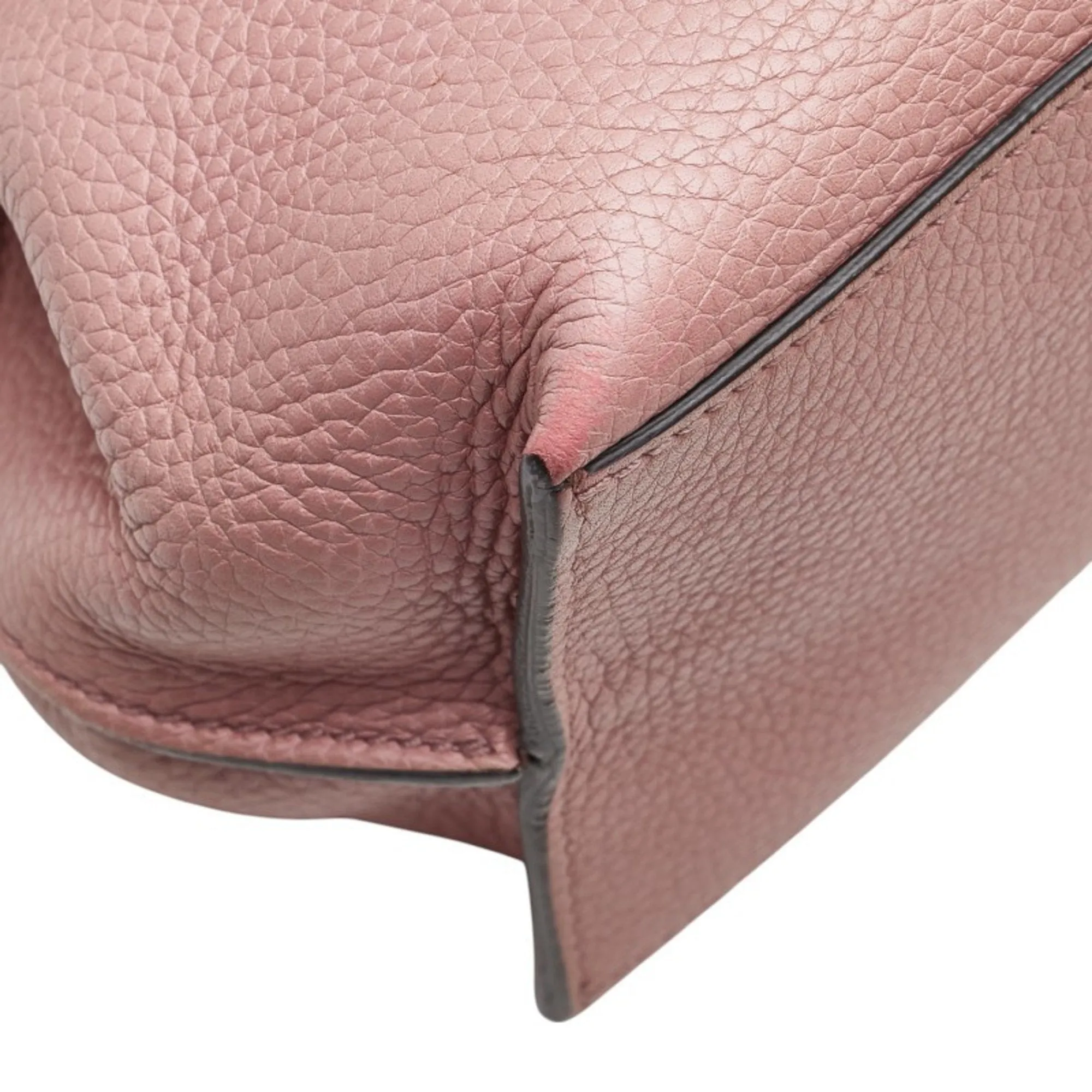 Gucci Leather Handbag Shoulder Bag (Pre-Owned)
