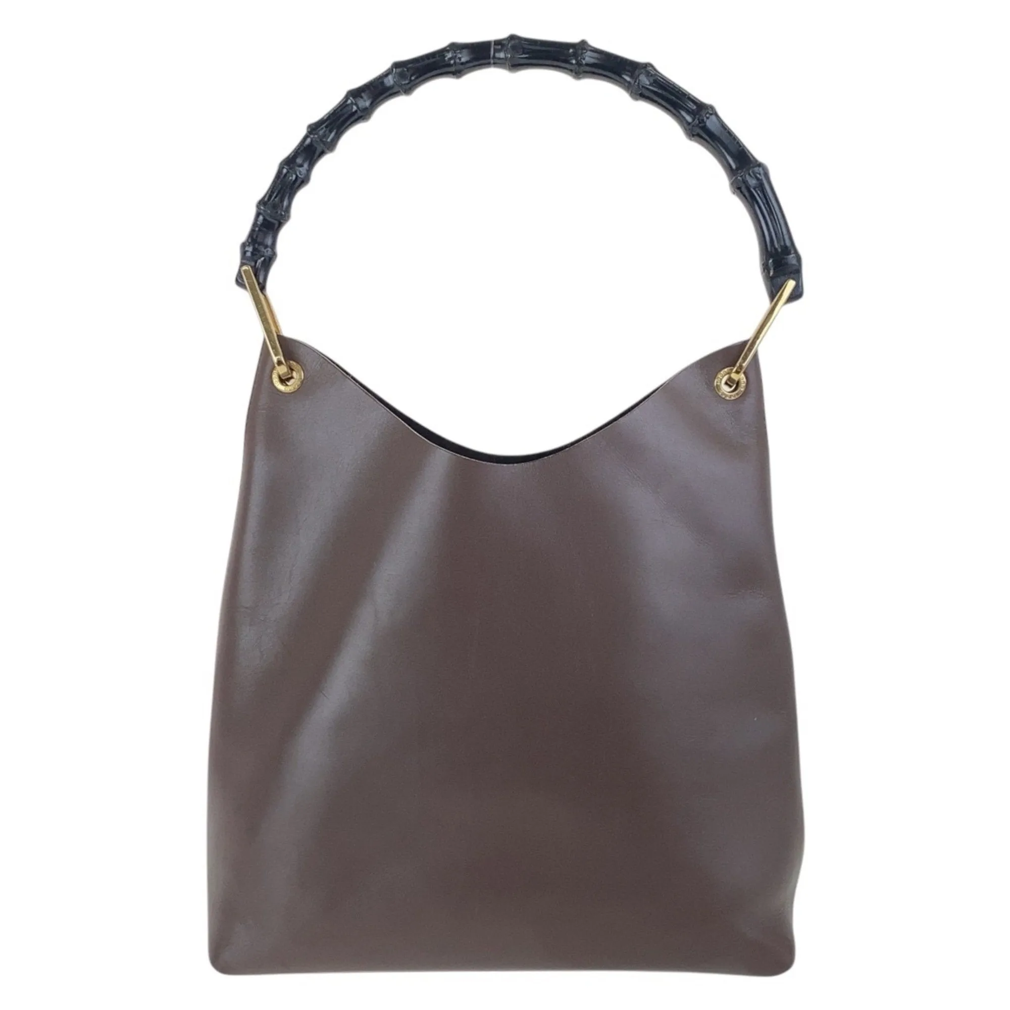 Gucci Leather Handbag Shoulder Bag (Pre-Owned)