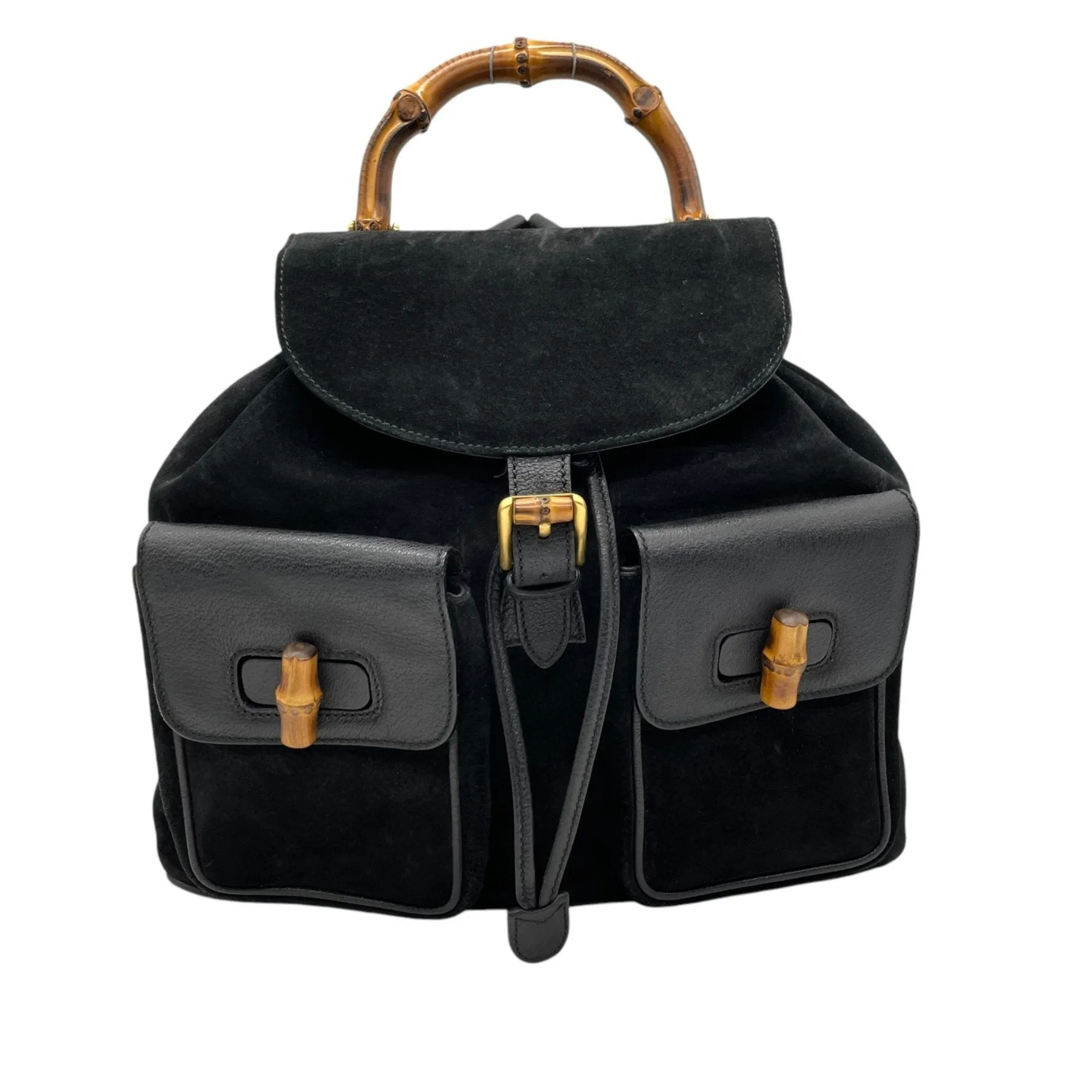 Gucci Leather Leather Backpack (Pre-Owned)