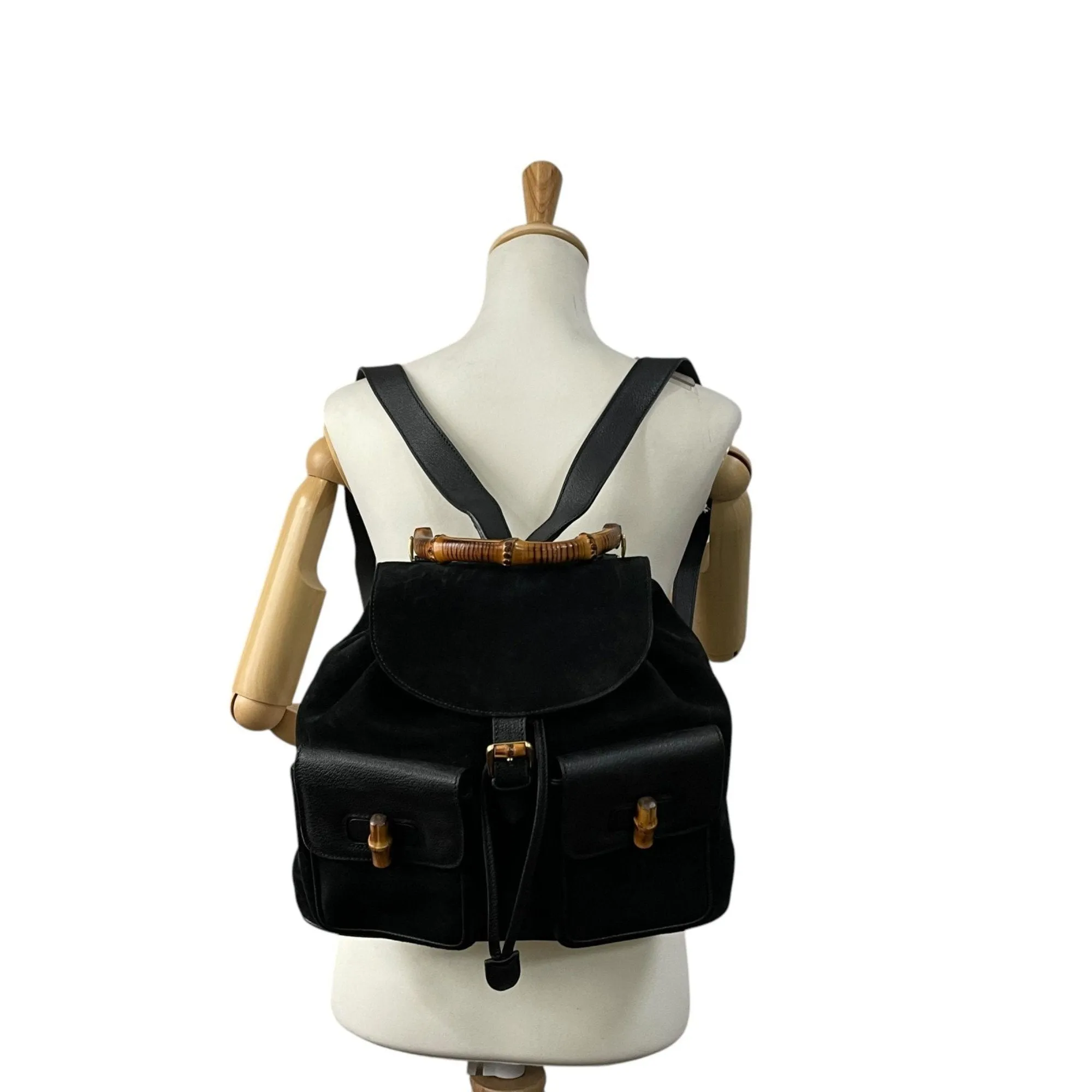 Gucci Leather Leather Backpack (Pre-Owned)