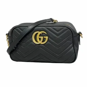 Gucci Leather Shoulder Bag (Pre-Owned)