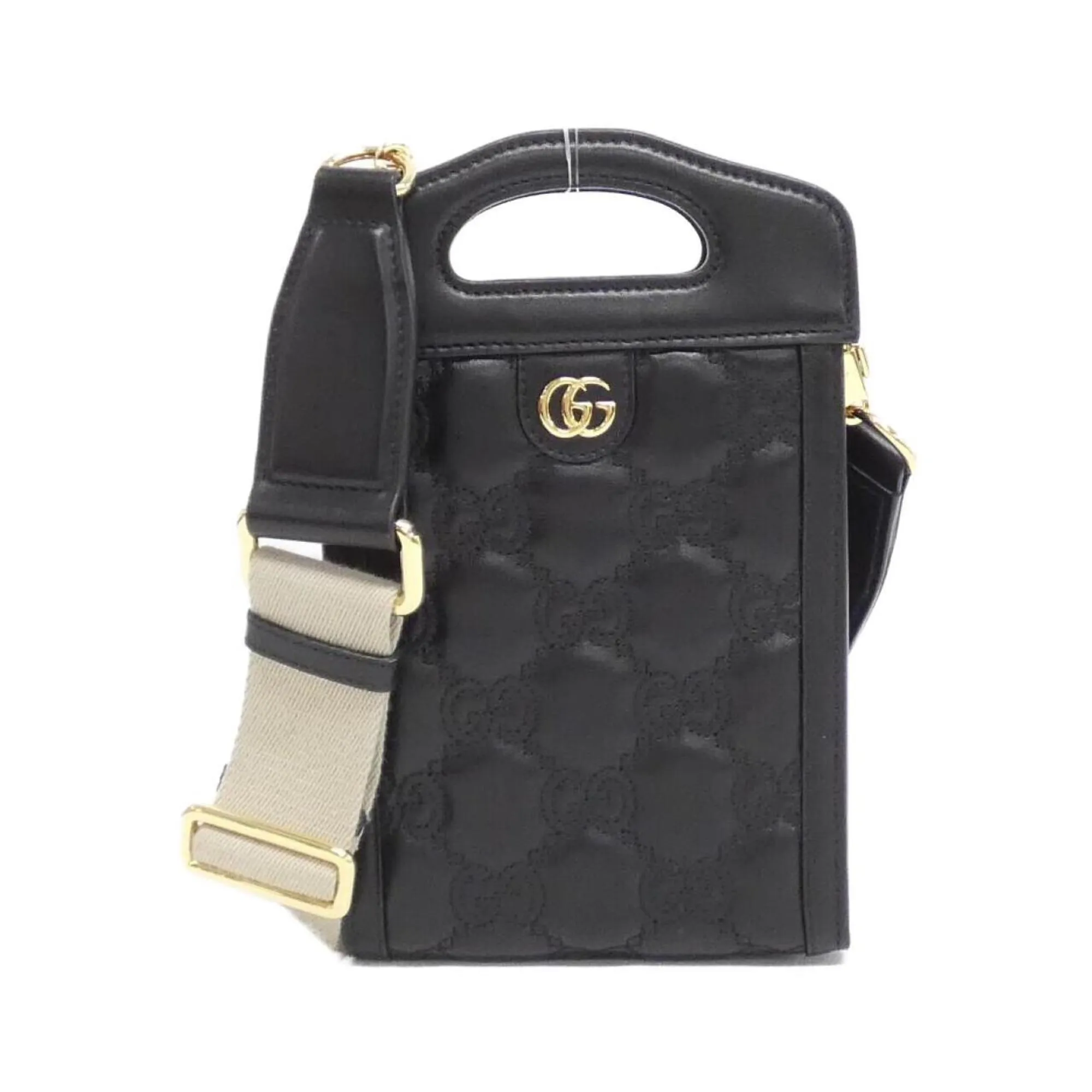 Gucci Leather Shoulder Bag (Pre-Owned)