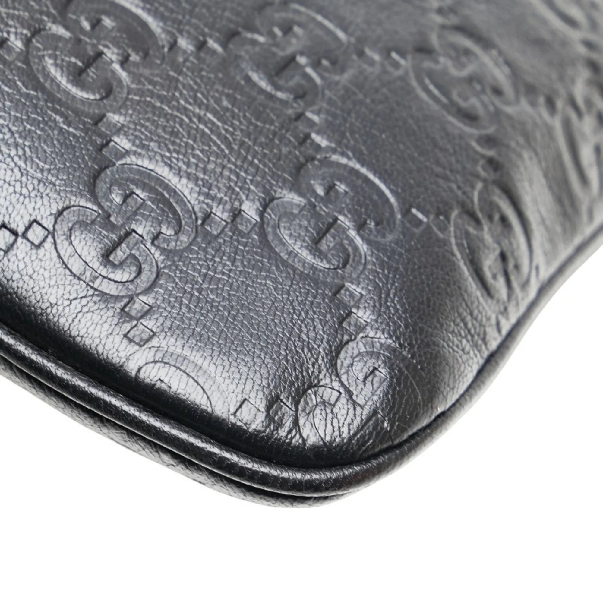 Gucci Leather Shoulder Bag (Pre-Owned)