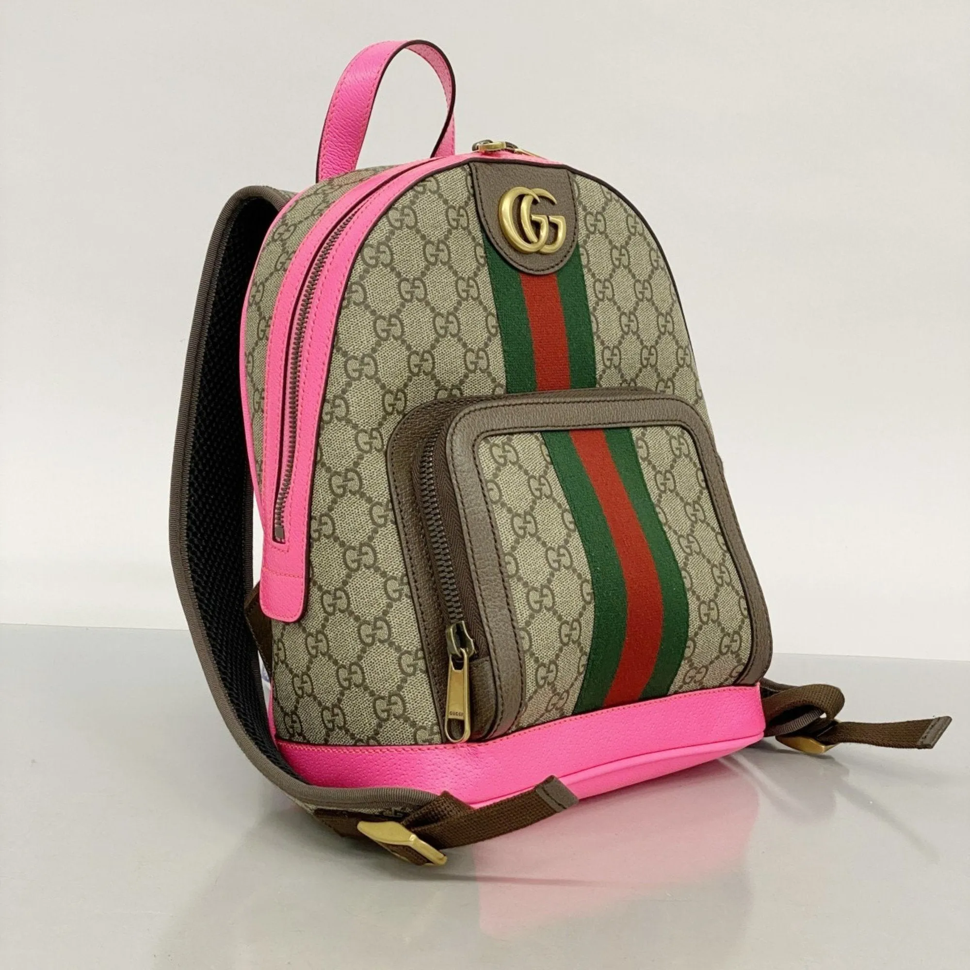 Gucci pink Pvc Backpack (Pre-Owned)