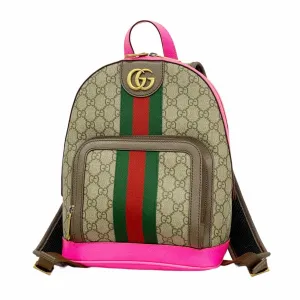 Gucci pink Pvc Backpack (Pre-Owned)