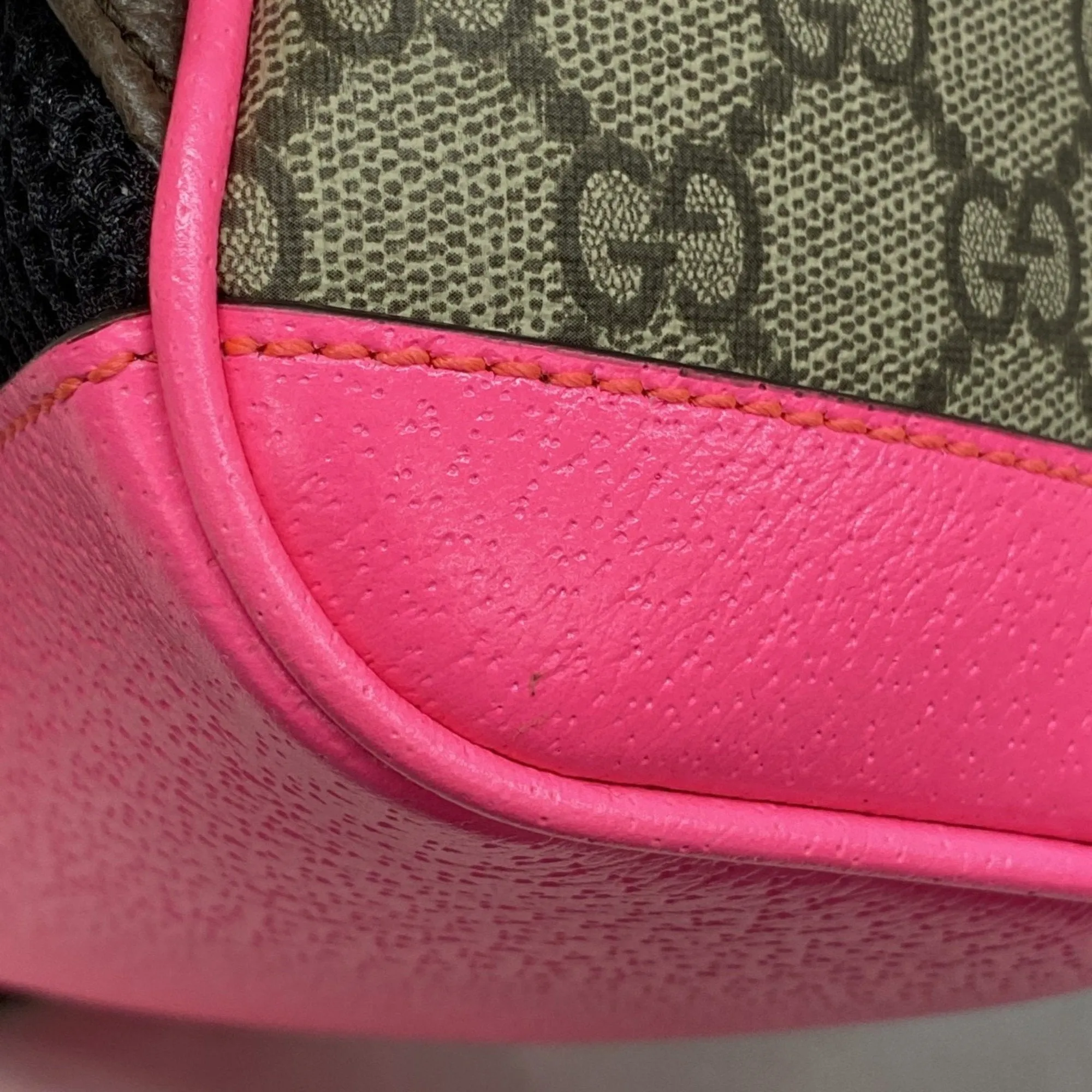 Gucci pink Pvc Backpack (Pre-Owned)