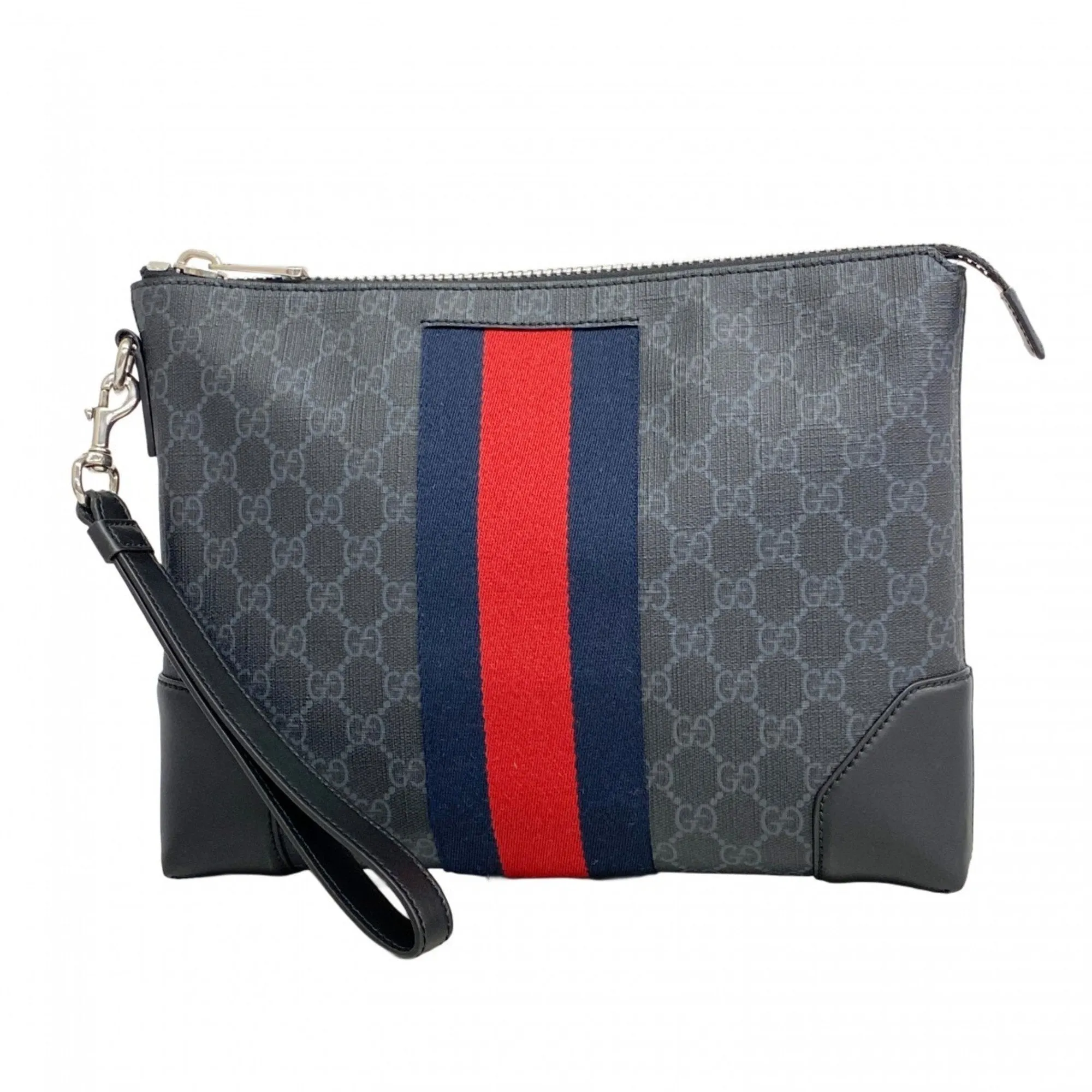 Gucci Pvc Clutch Bag (Pre-Owned)