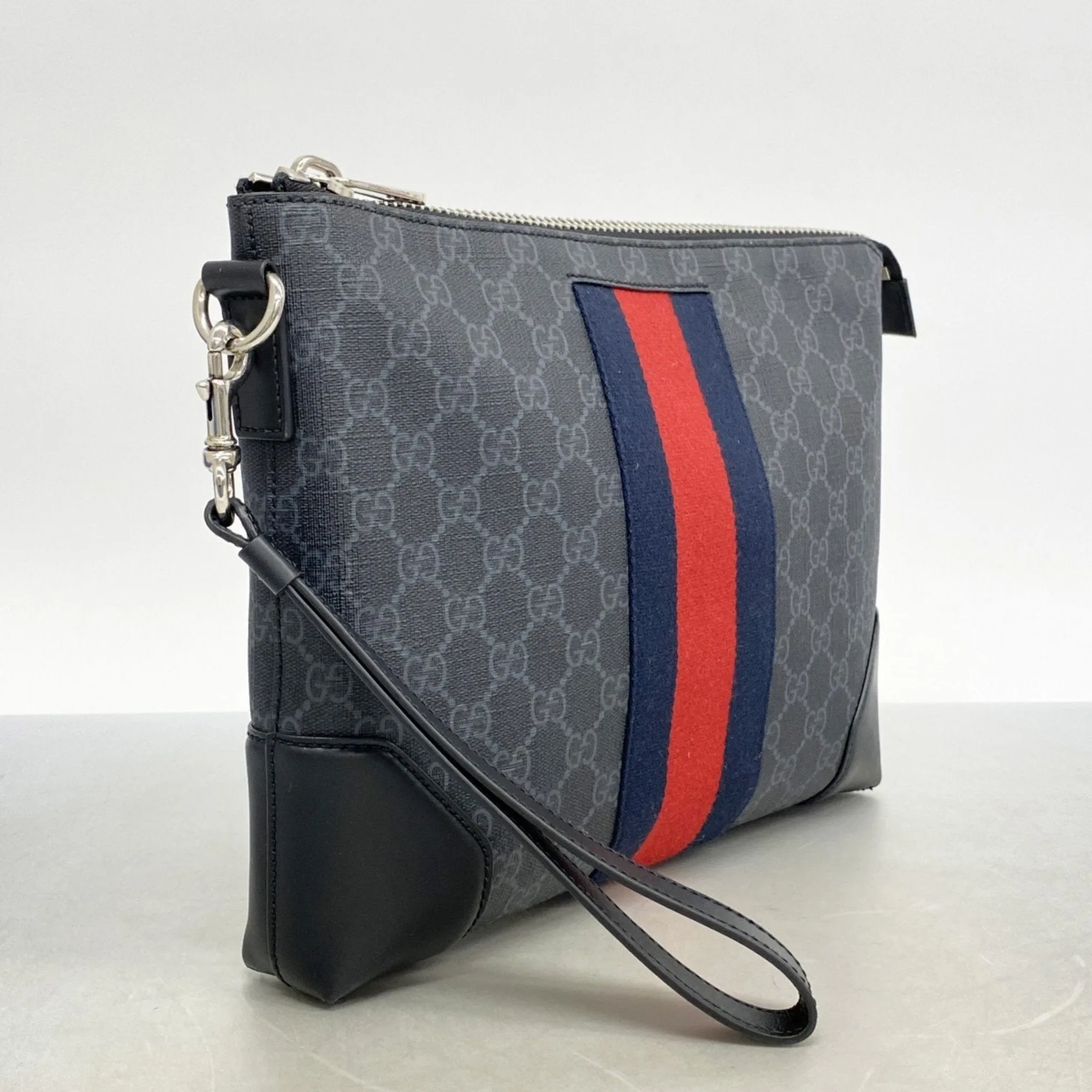 Gucci Pvc Clutch Bag (Pre-Owned)