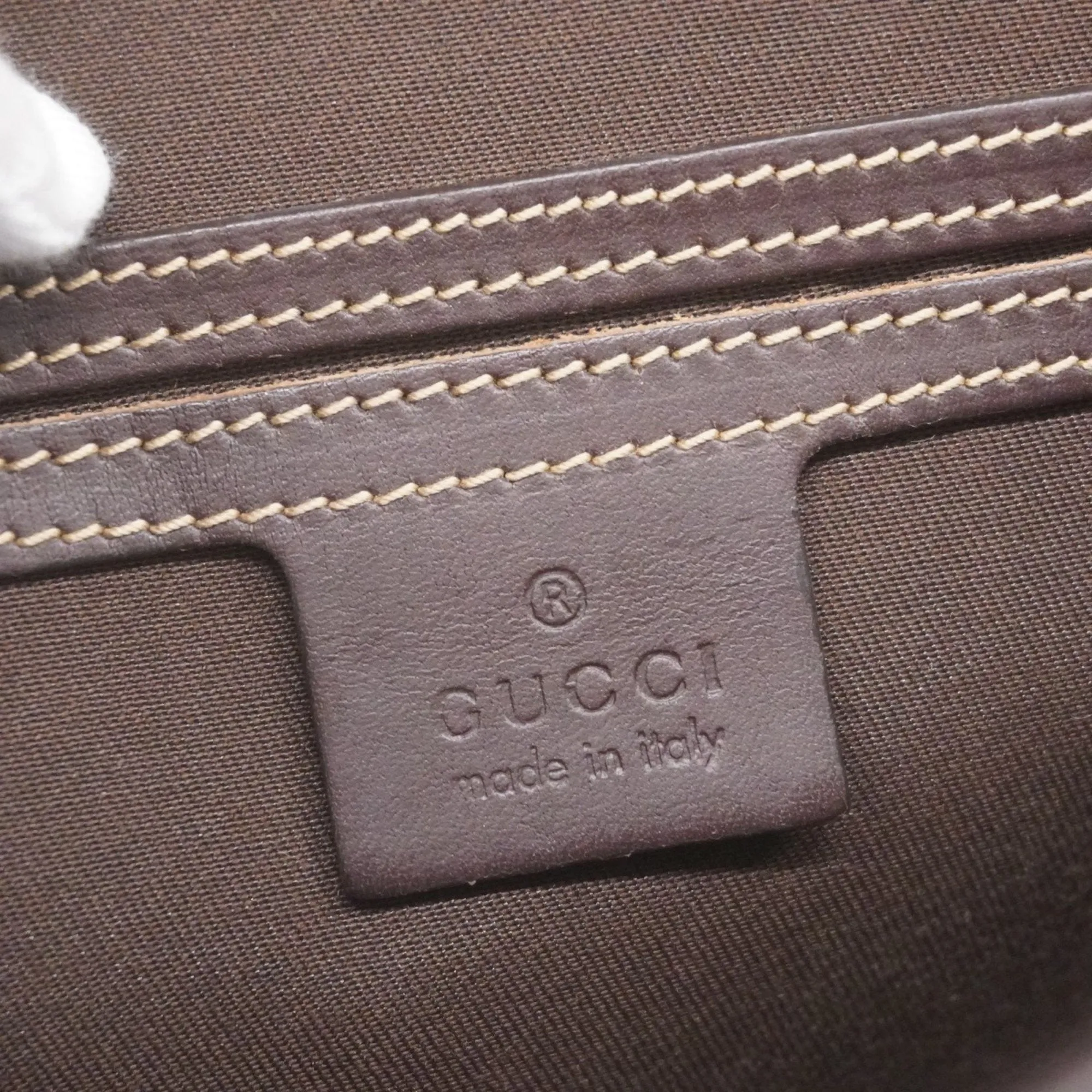 Gucci Pvc Shoulder Bag (Pre-Owned)