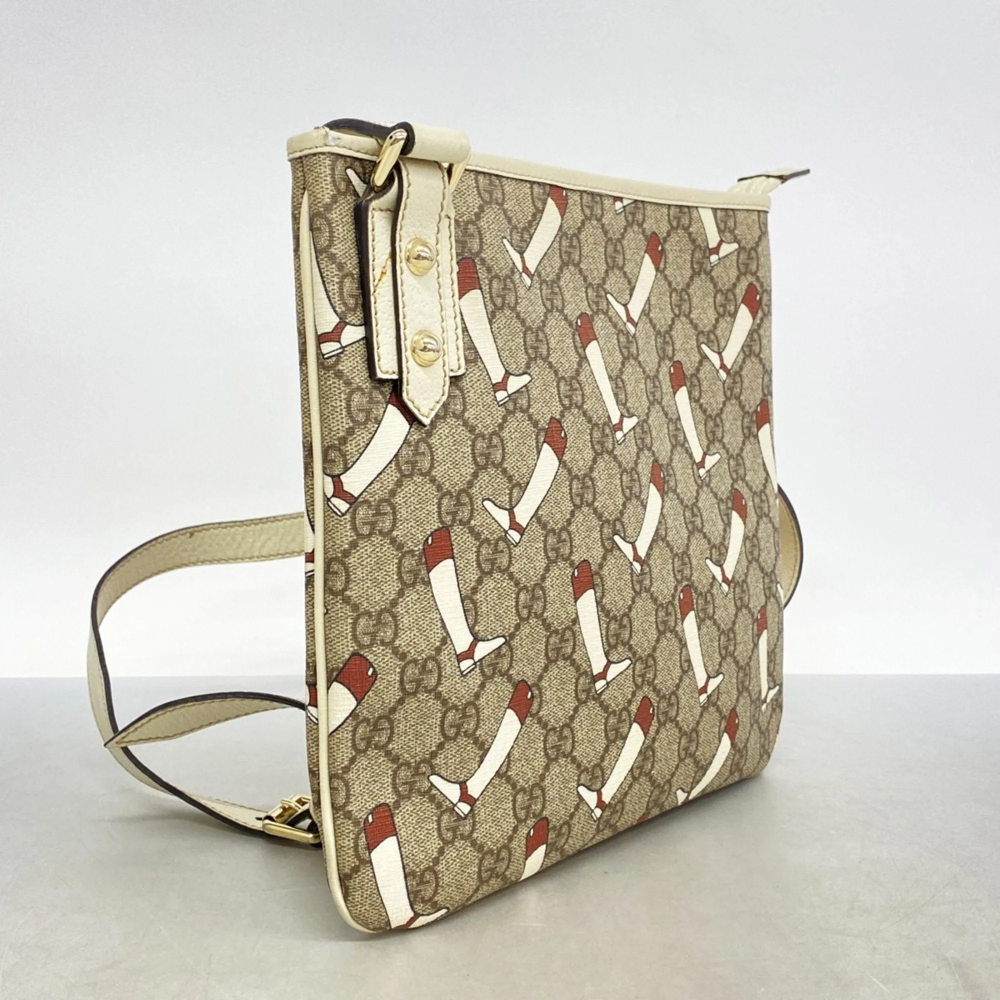 Gucci Pvc Shoulder Bag (Pre-Owned)