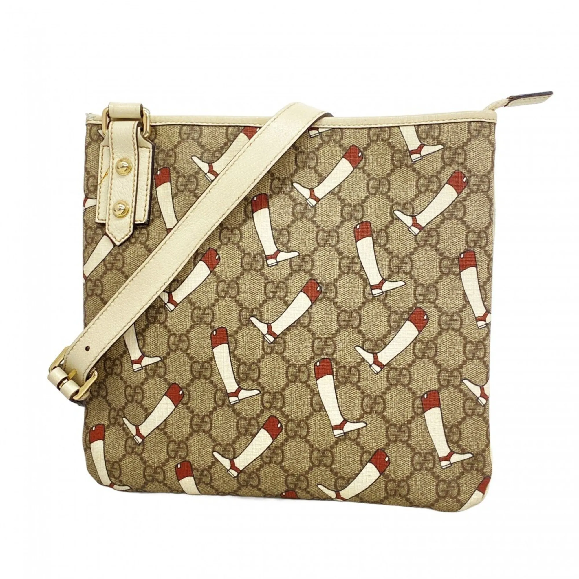 Gucci Pvc Shoulder Bag (Pre-Owned)