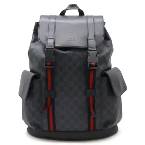 Gucci Soft GG Supreme Backpack PVC Leather