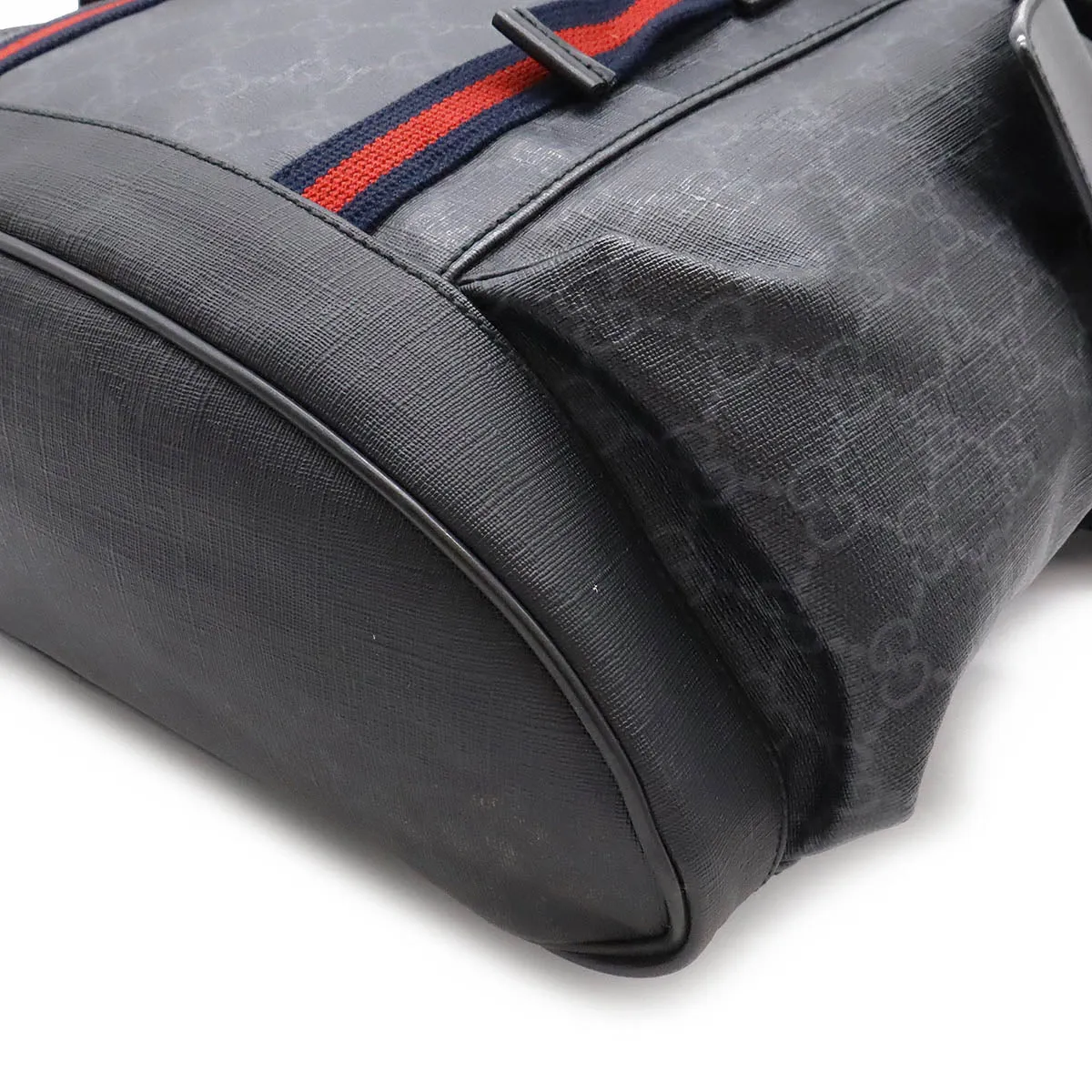 Gucci Soft GG Supreme Backpack PVC Leather