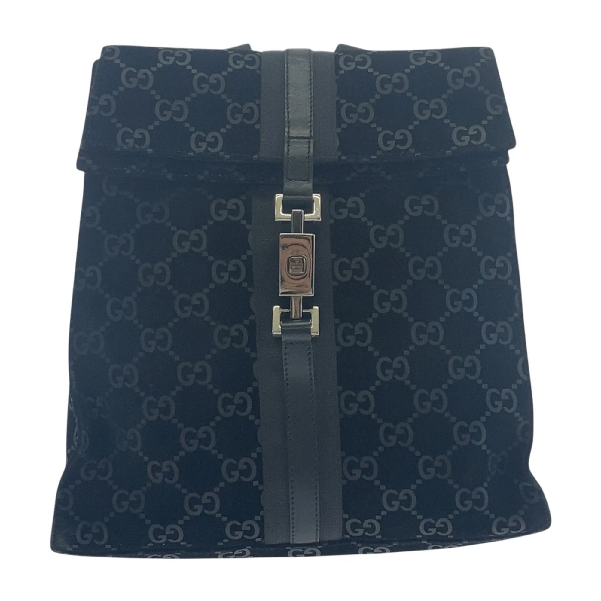 Gucci Suede Leather Backpack (Pre-Owned)