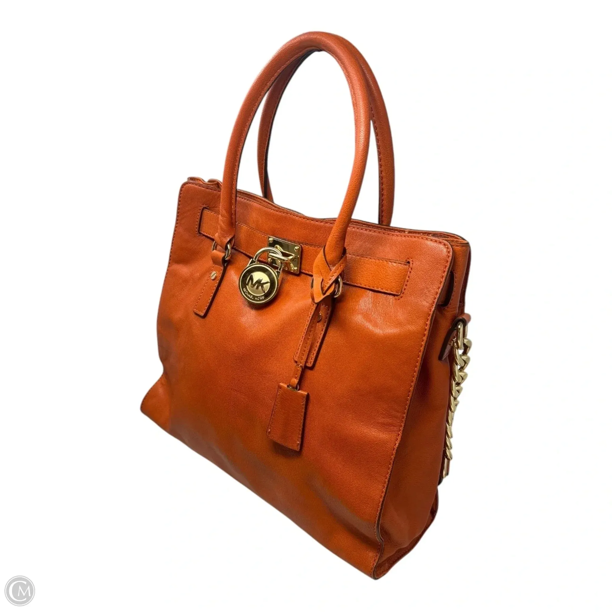 Hamilton North South Tote Designer By Michael Kors, Size: Large