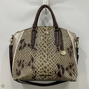 Handbag Designer By Brahmin, Size: Medium