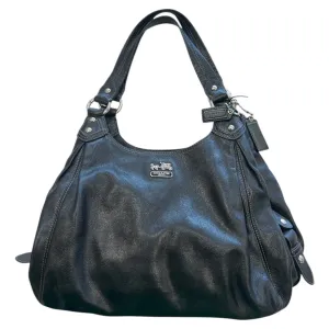 Handbag Designer By Coach In Black, Size:Medium