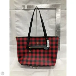 Handbag Designer By Coach, Size: Large