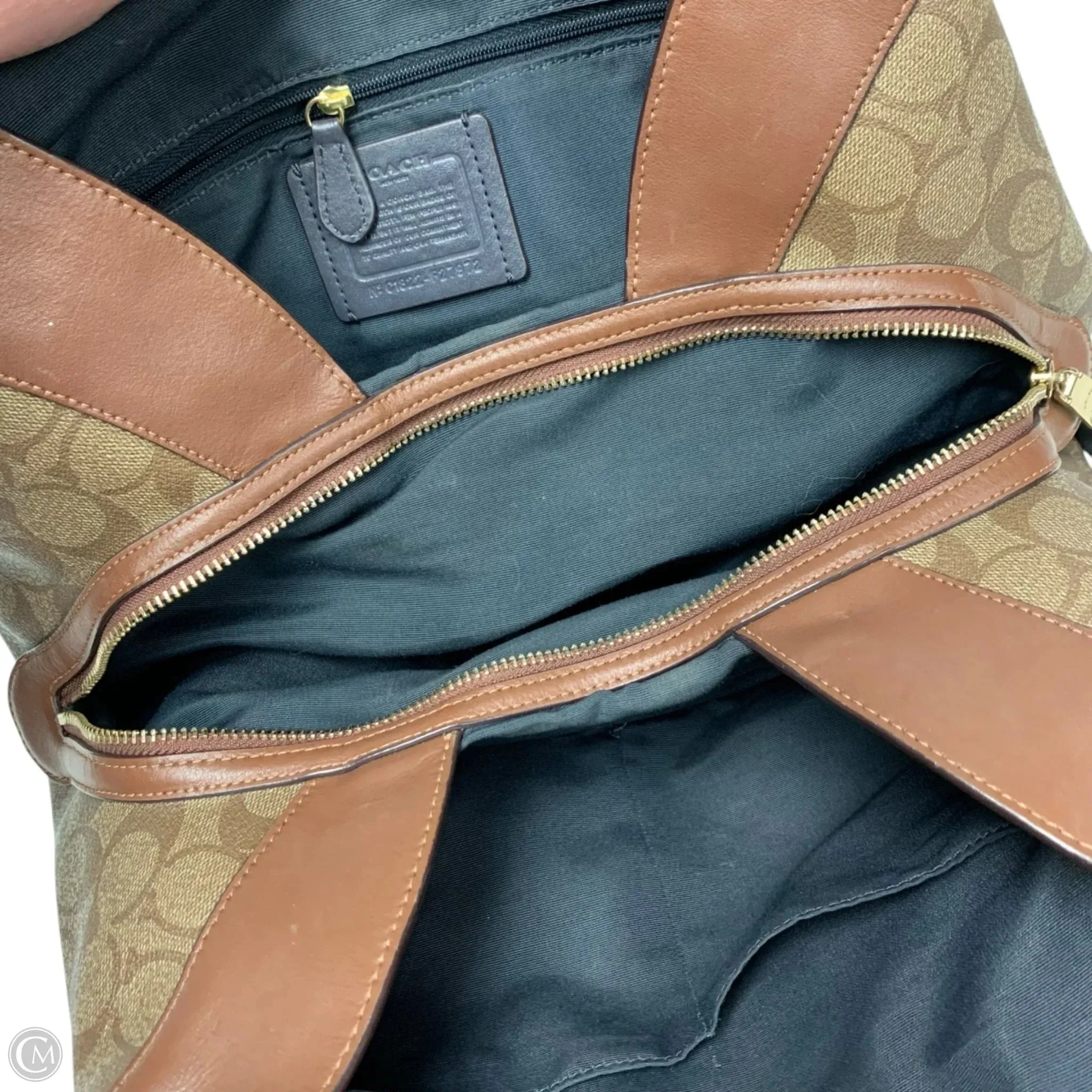 Handbag Designer By Coach, Size: Medium