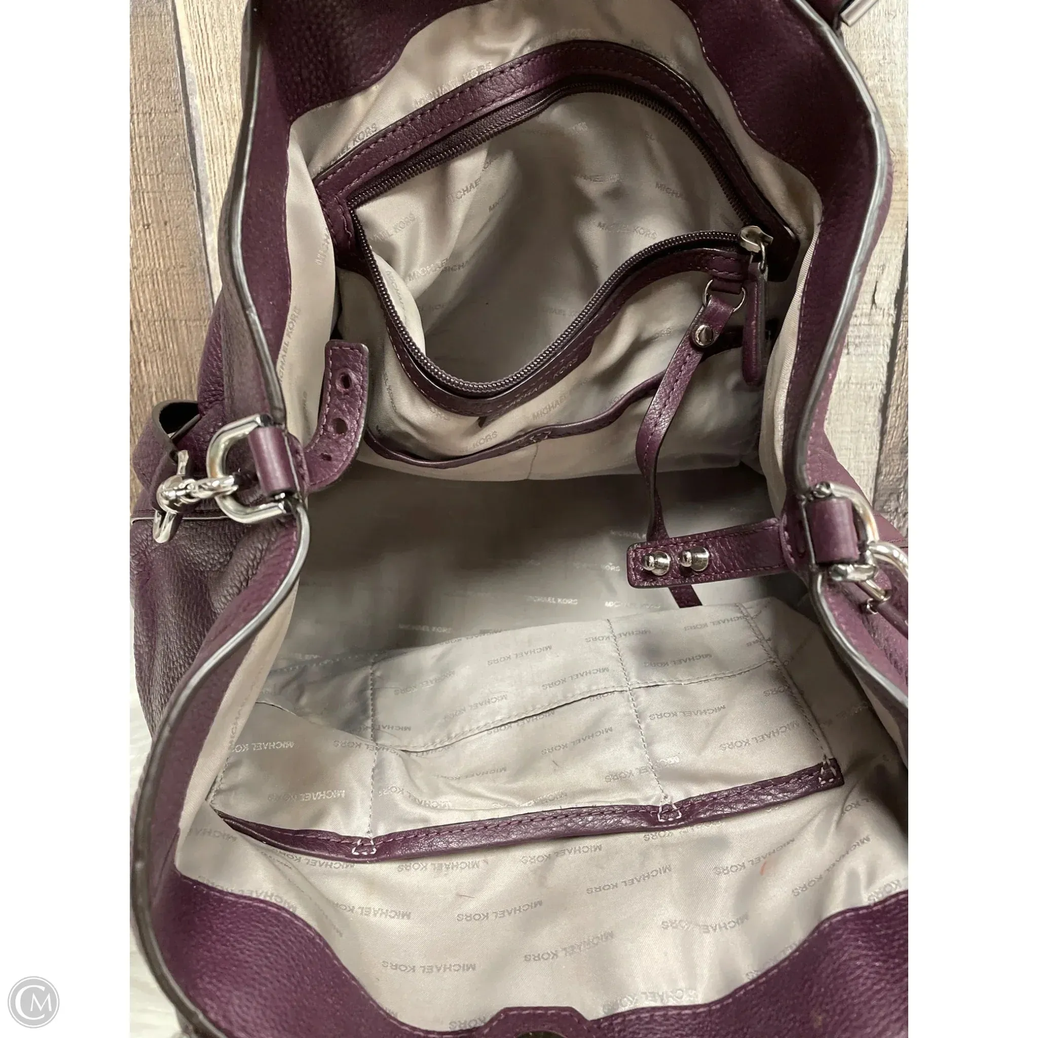 Handbag Designer By Michael Kors, Size: Large