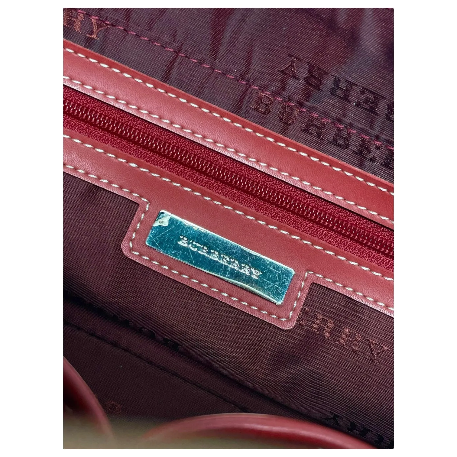 Handbag Luxury Designer By Burberry, Size: Medium