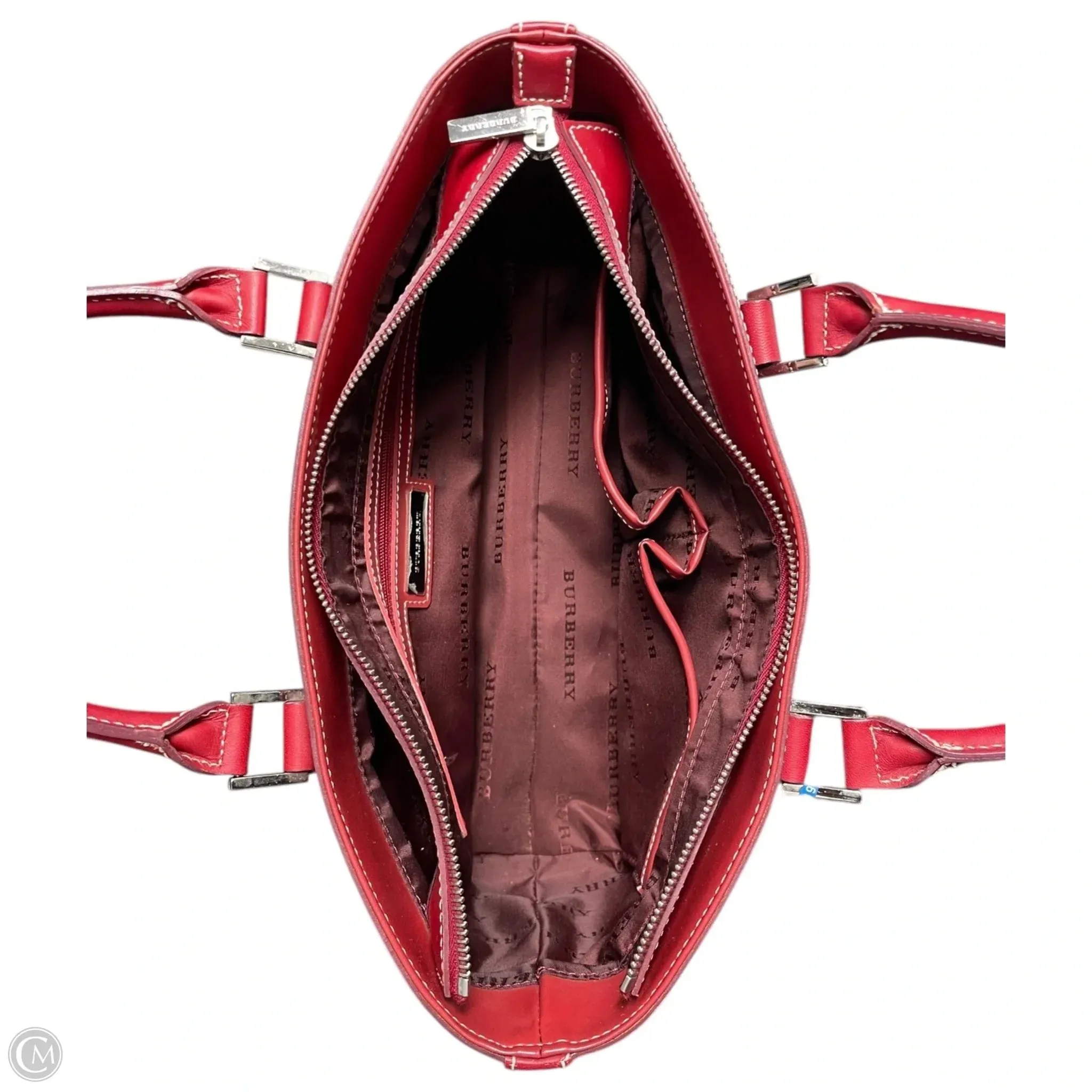 Handbag Luxury Designer By Burberry, Size: Medium