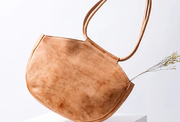 Handmade Genuine Cute Fashion Leather Handbag Bag Shoulder Bag Purse For Women