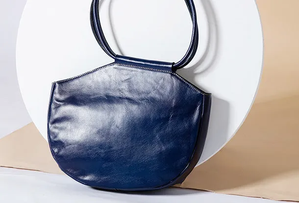 Handmade Genuine Cute Fashion Leather Handbag Bag Shoulder Bag Purse For Women