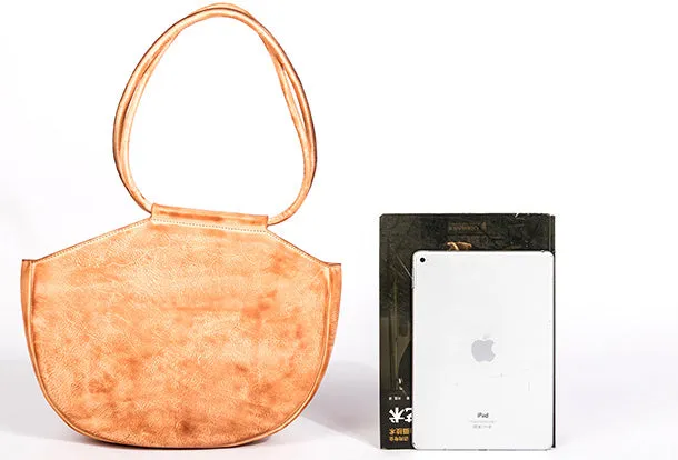 Handmade Genuine Cute Fashion Leather Handbag Bag Shoulder Bag Purse For Women