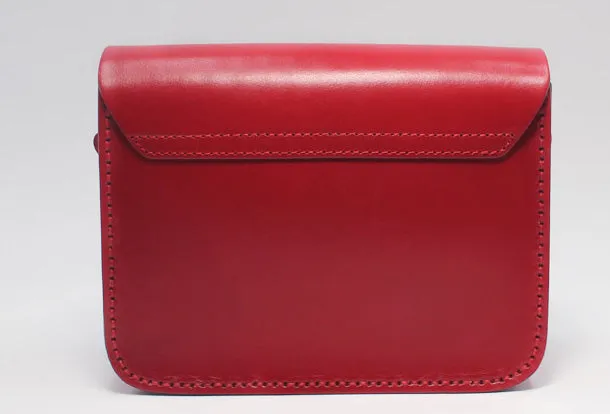 Handmade Leather Messenger Bag Crossbody Bag Shoulder Bag Purse for Women Leather Bag