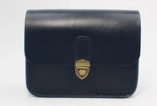 Handmade Leather Messenger Bag Crossbody Bag Shoulder Bag Purse for Women Leather Bag