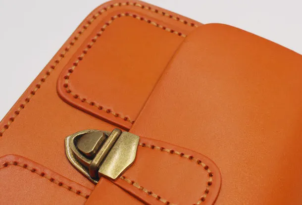 Handmade Leather Messenger Bag Crossbody Bag Shoulder Bag Purse for Women Leather Bag