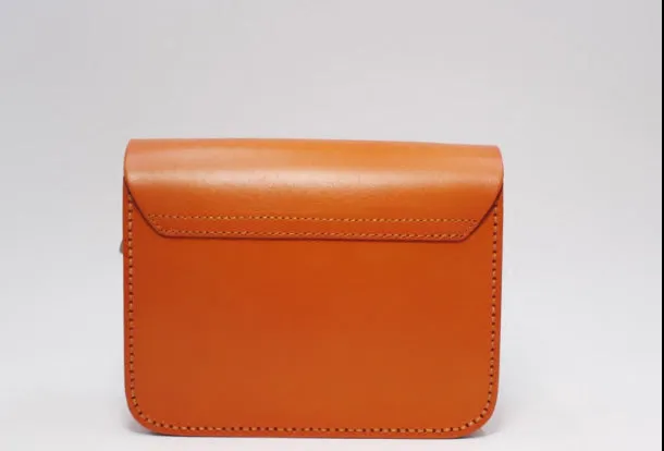 Handmade Leather Messenger Bag Crossbody Bag Shoulder Bag Purse for Women Leather Bag