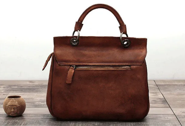 Handmade Leather phone bag handbag purse for women leather shoulder bag crossbody bag