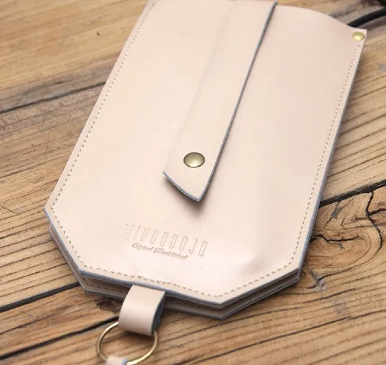 Handmade LEATHER WOMEN Cell Phone Mini SHOULDER BAG Small Crossbody Purse FOR WOMEN