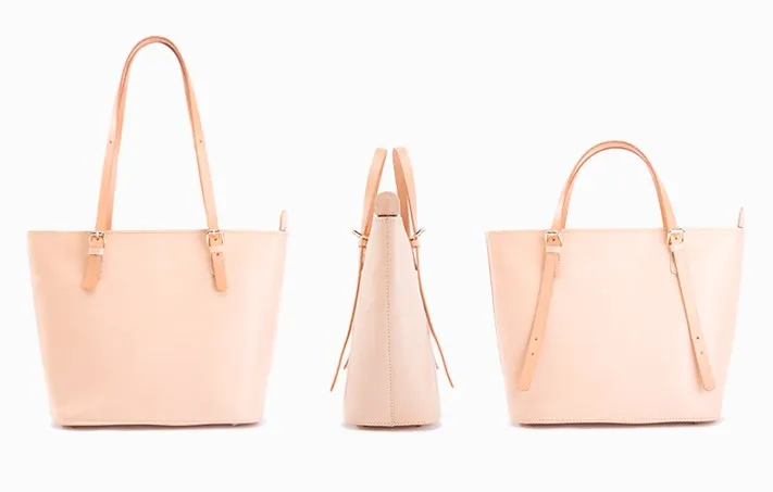 Handmade Leather Women Tote Purse Handbag Tote Bag Shoulder Bag For Women