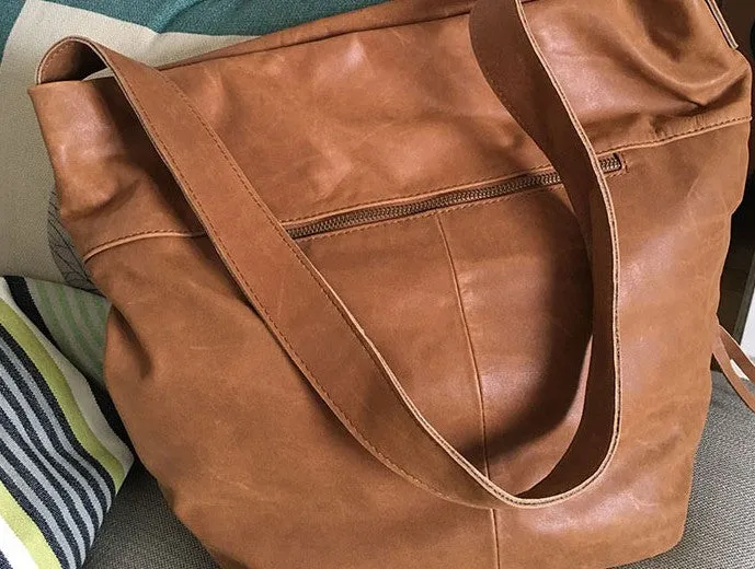 Handmade LEATHER WOMENs Bucket Crossbody Purse Barrel SHOULDER BAG FOR WOMEN