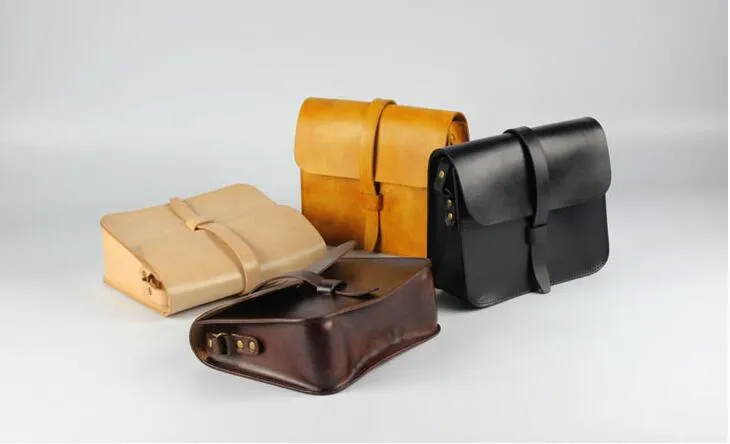 Handmade Leather Womens Shoulder Bag Leather Crossbody Bag for Women