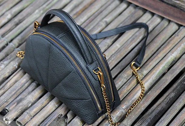 Handmade small handbag phone purse leather crossbody bag shoulder bag women
