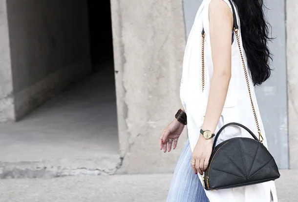 Handmade small handbag phone purse leather crossbody bag shoulder bag women
